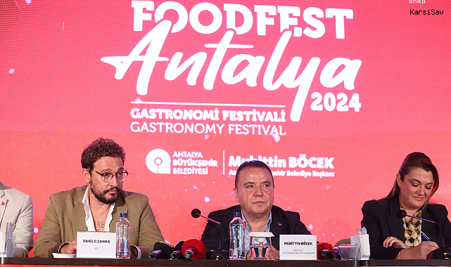 Antalya'da lezzet şöleni 'Food Fest' 6 Eylül'de başlıyor - Gündem - www.karsisav.com - Haber Sitesi